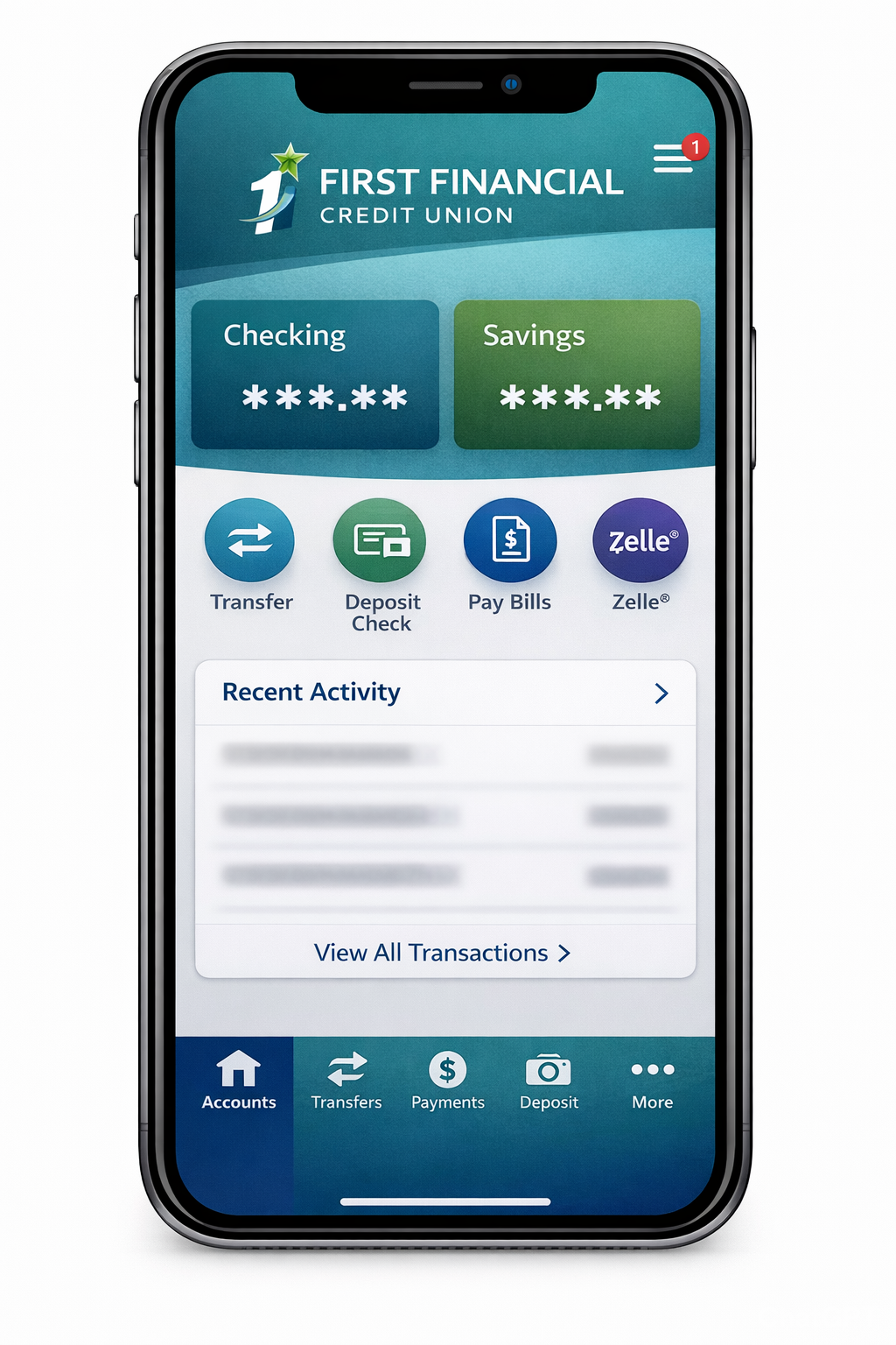 first financial credit union mobile app
