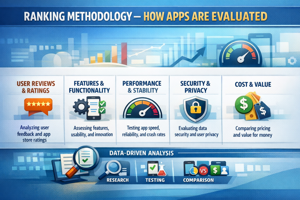 RANKING METHODOLOGY – HOW APPS ARE EVALUATED