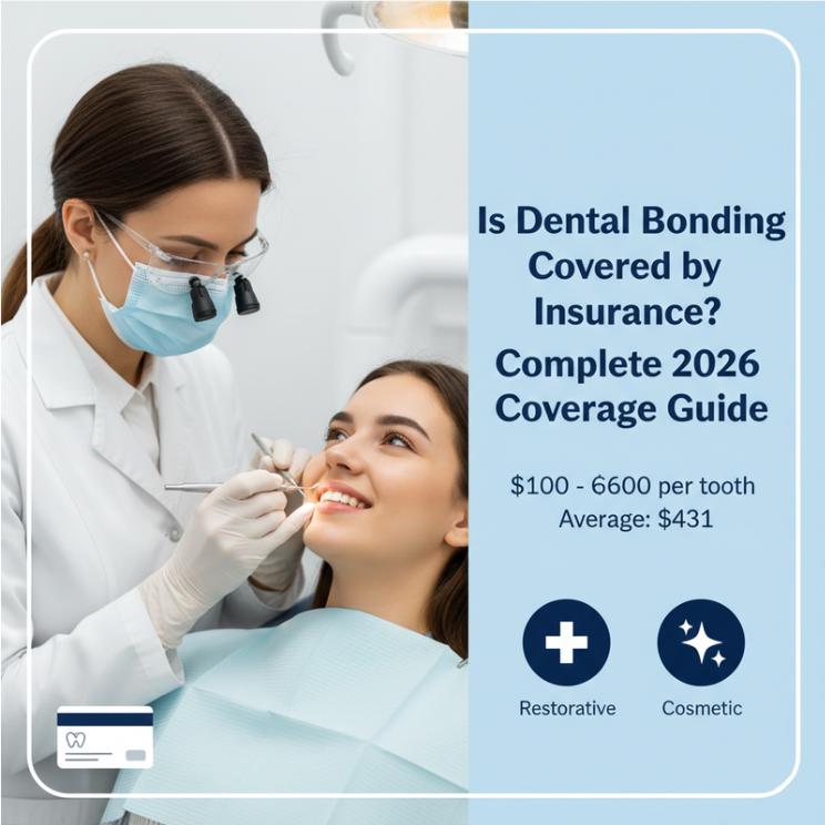 is dental bonding covered by insurance