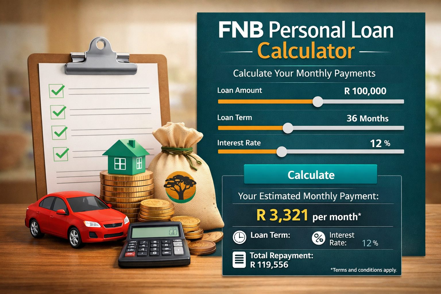 FNB Calculator Personal Loan