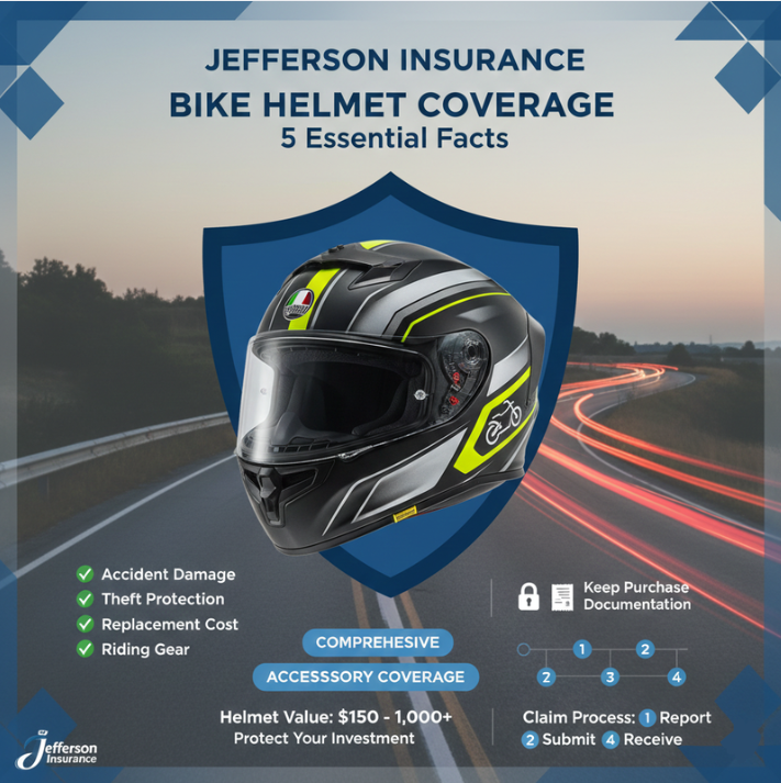 jefferson insurance bike helmet