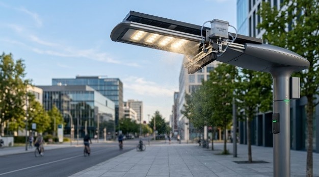 self cleaning street lamp research dust resistant lamp project exist